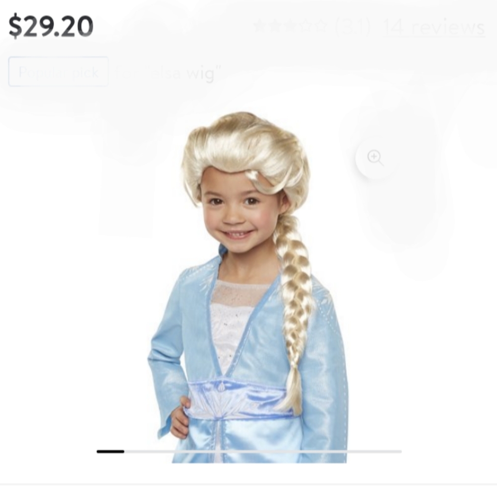 Snow Princess Wig